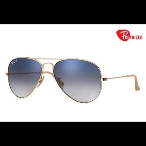 Ray-Ban Polarized Aviator Gradient
